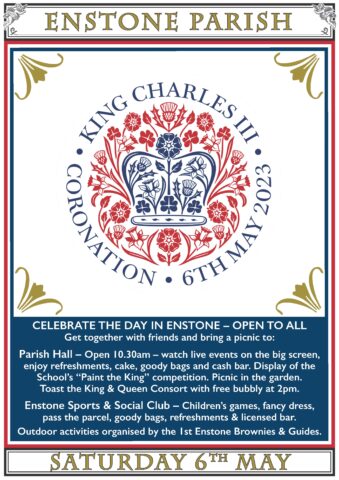Enstone Celebrates Coronation of King Charles III